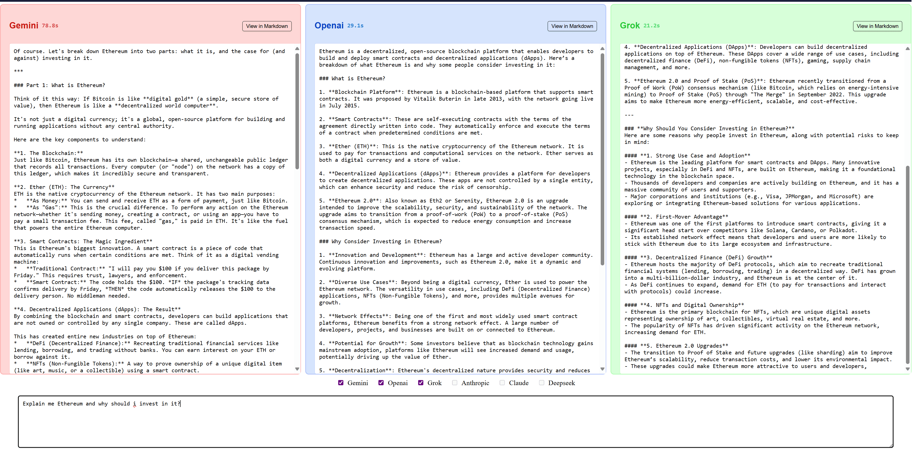 3Pane Screenshot